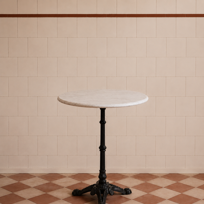 Mon Bistro Round Marble Table