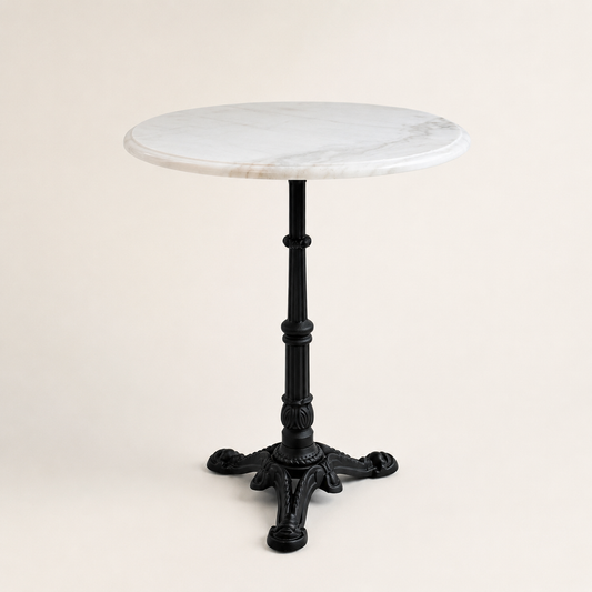 Mon Bistro Round Marble Table