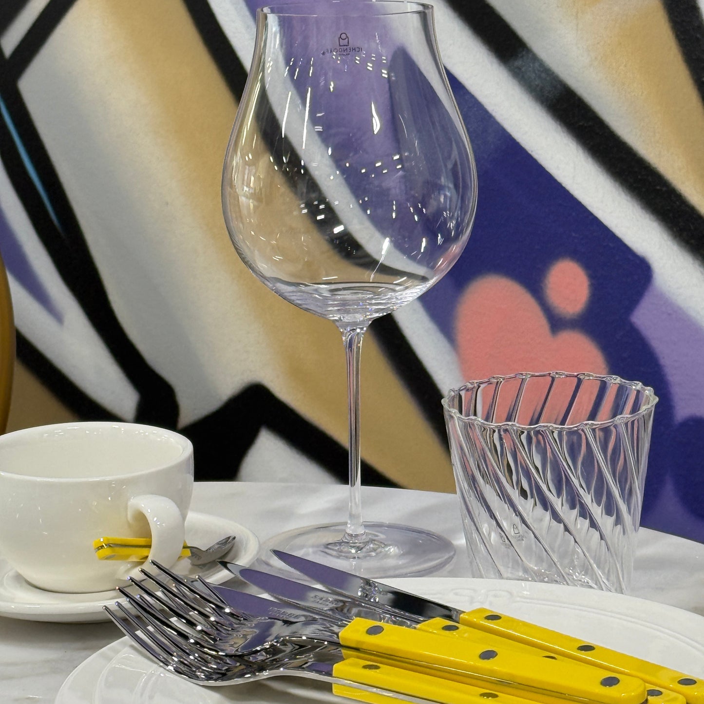 Sabre Cutlery Set Yellow