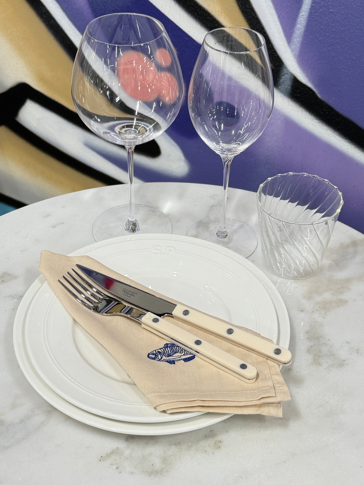 Sabre Cutlery Set Ivory