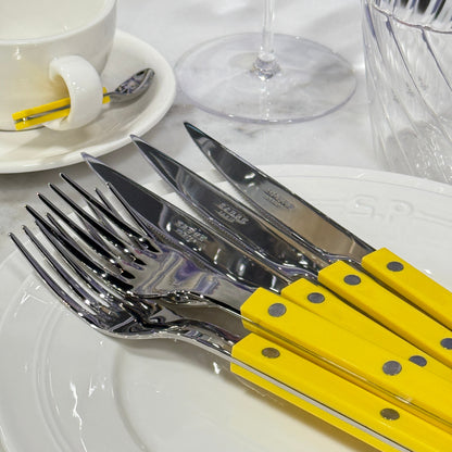 Sabre Cutlery Set Yellow