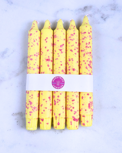 Candles Raspberry Butter Confetti 5-p