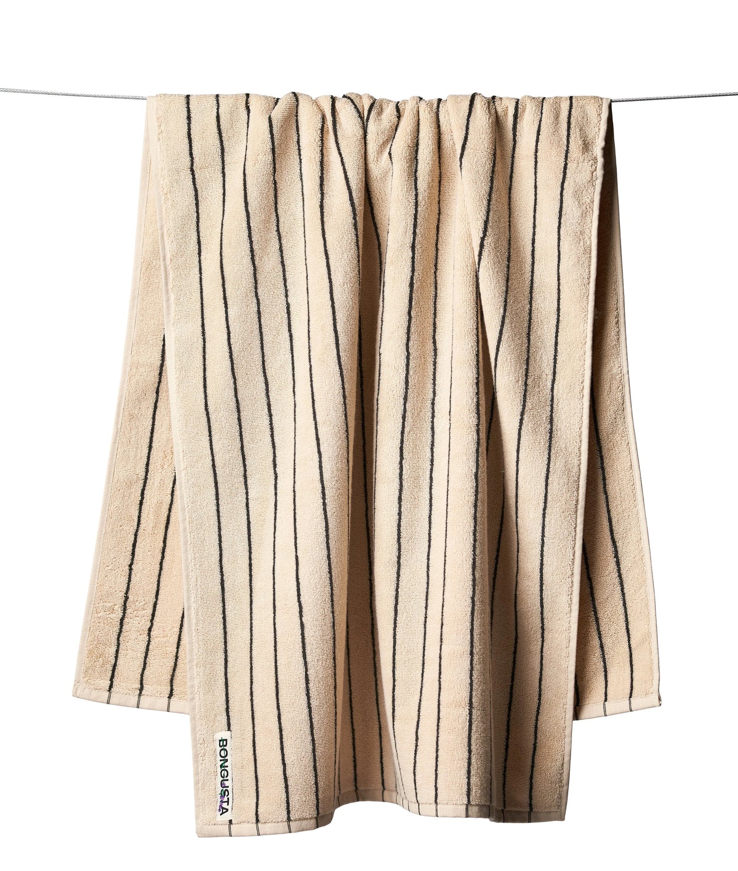 Bongusta Towels Beige & Black