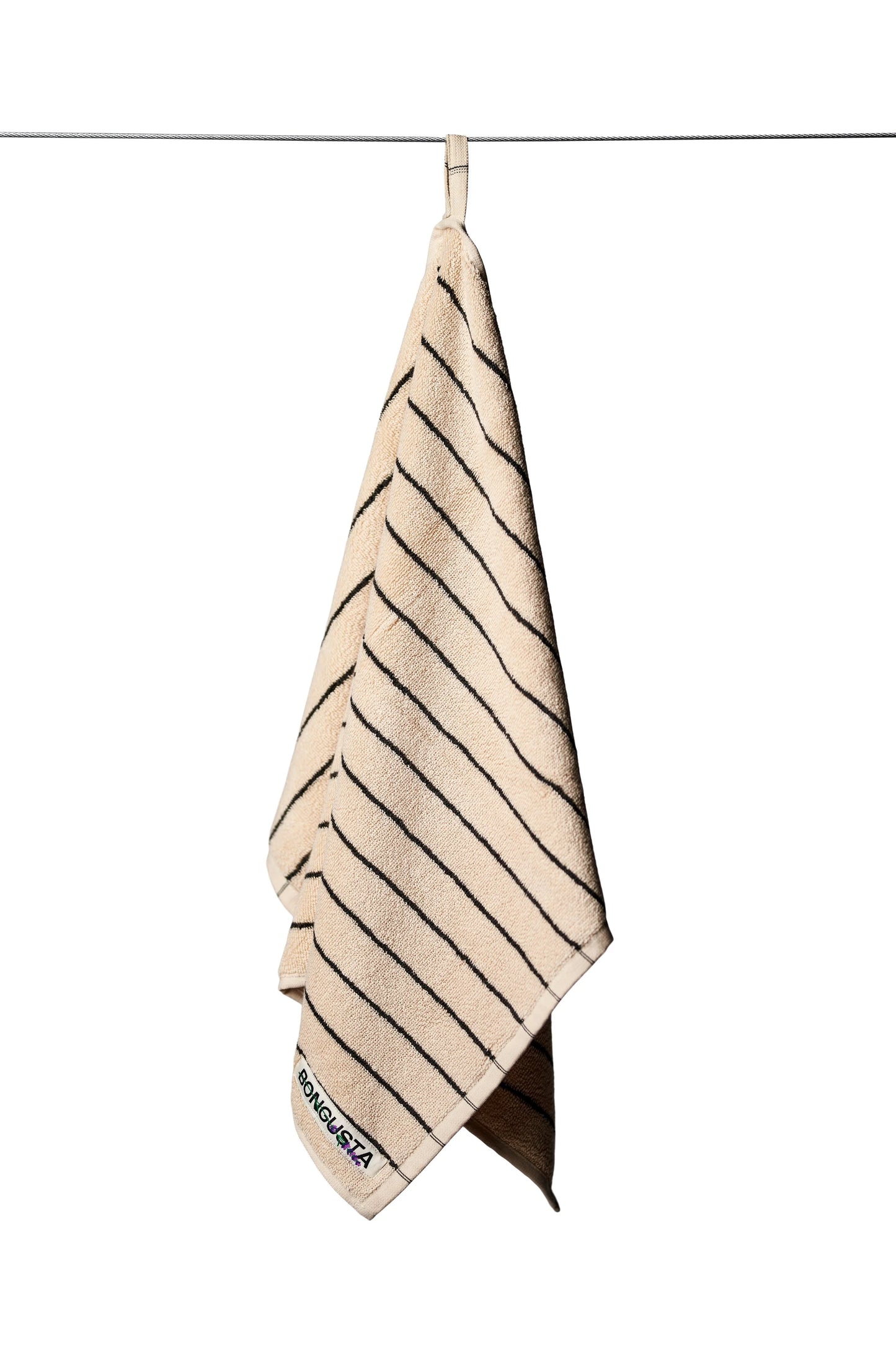 Bongusta Towels Beige & Black