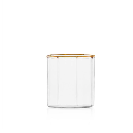 Octave Water Glass Amber