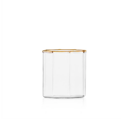 Octave Water Glass Amber