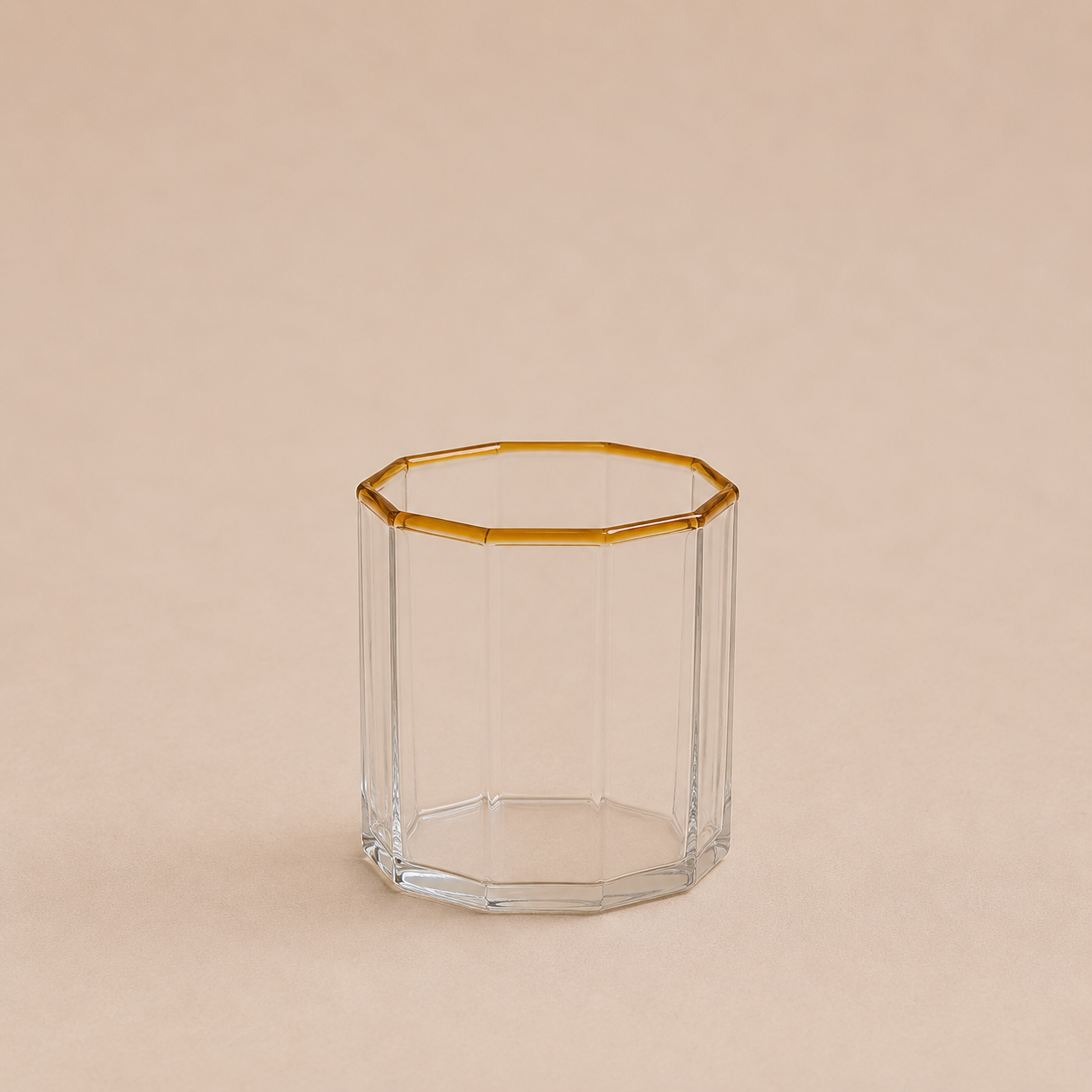 Octave Water Glass Amber
