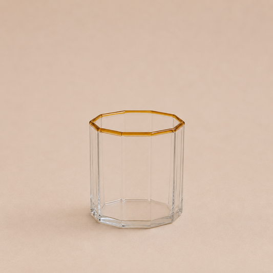 Octave Water Glass Amber