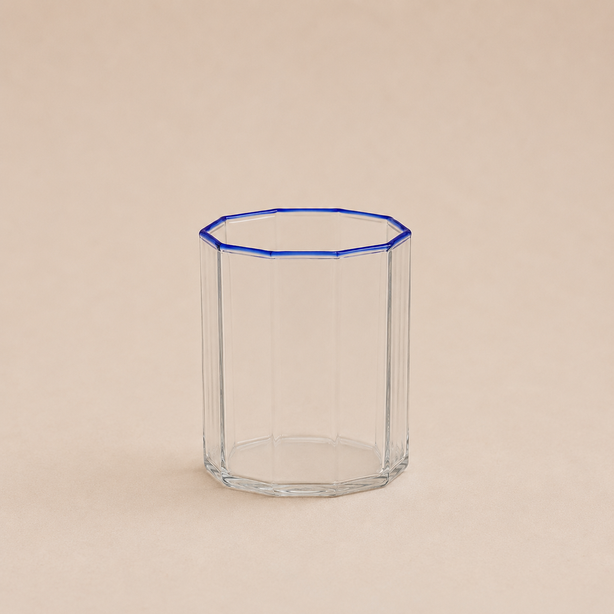 Octave Water Glass Blue