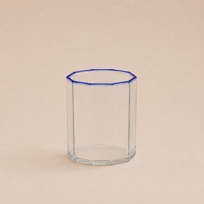 Octave Water Glass Blue