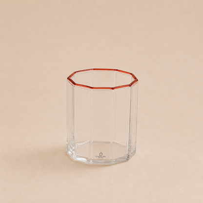 Octave Water Glass Red