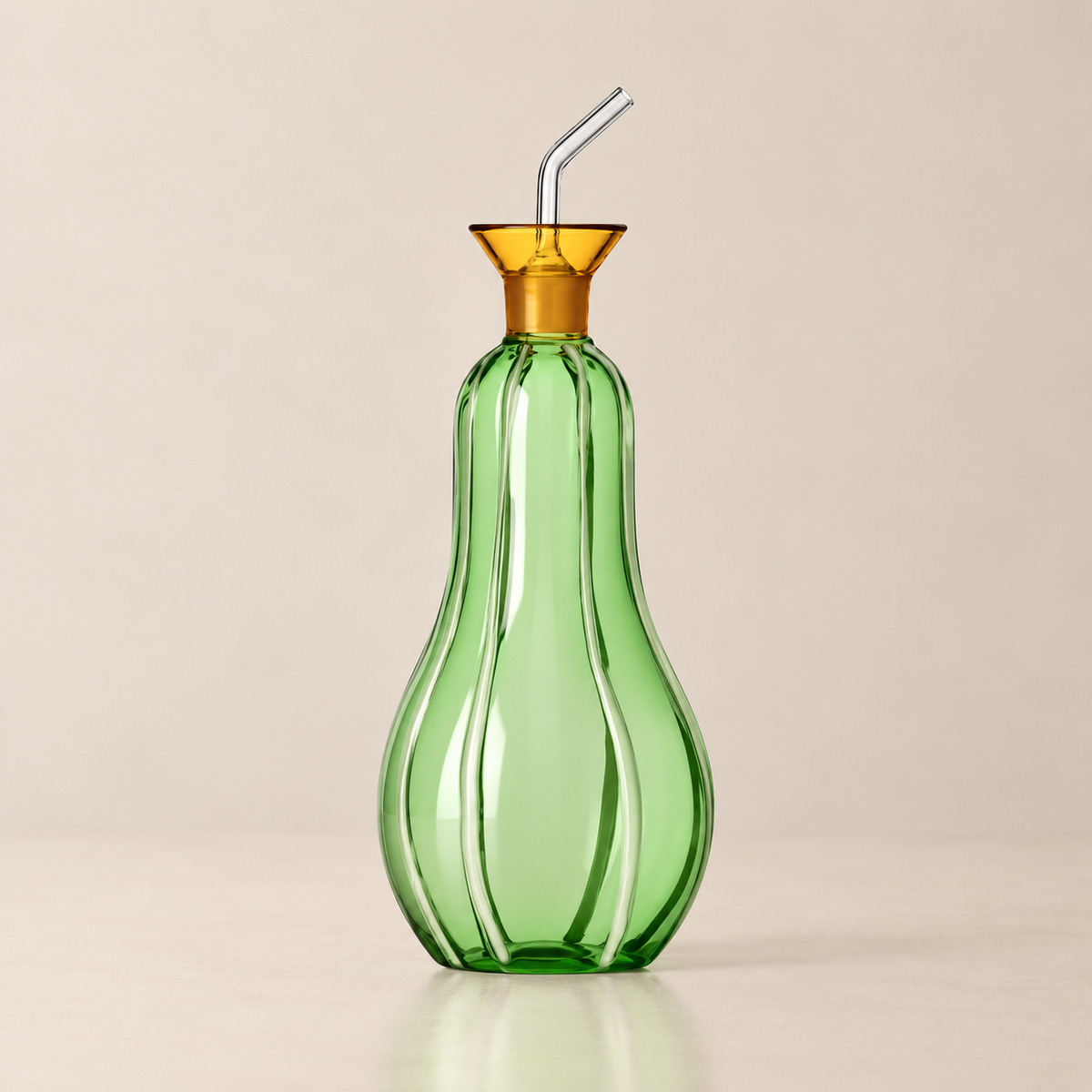 Oil Bottle Green Zucchini