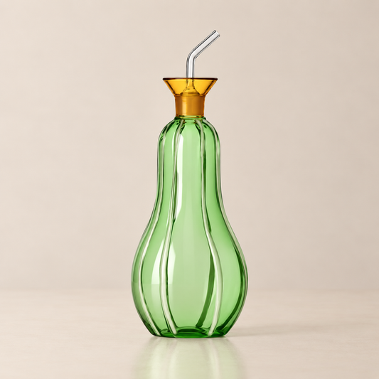 Oil Bottle Green Zucchini
