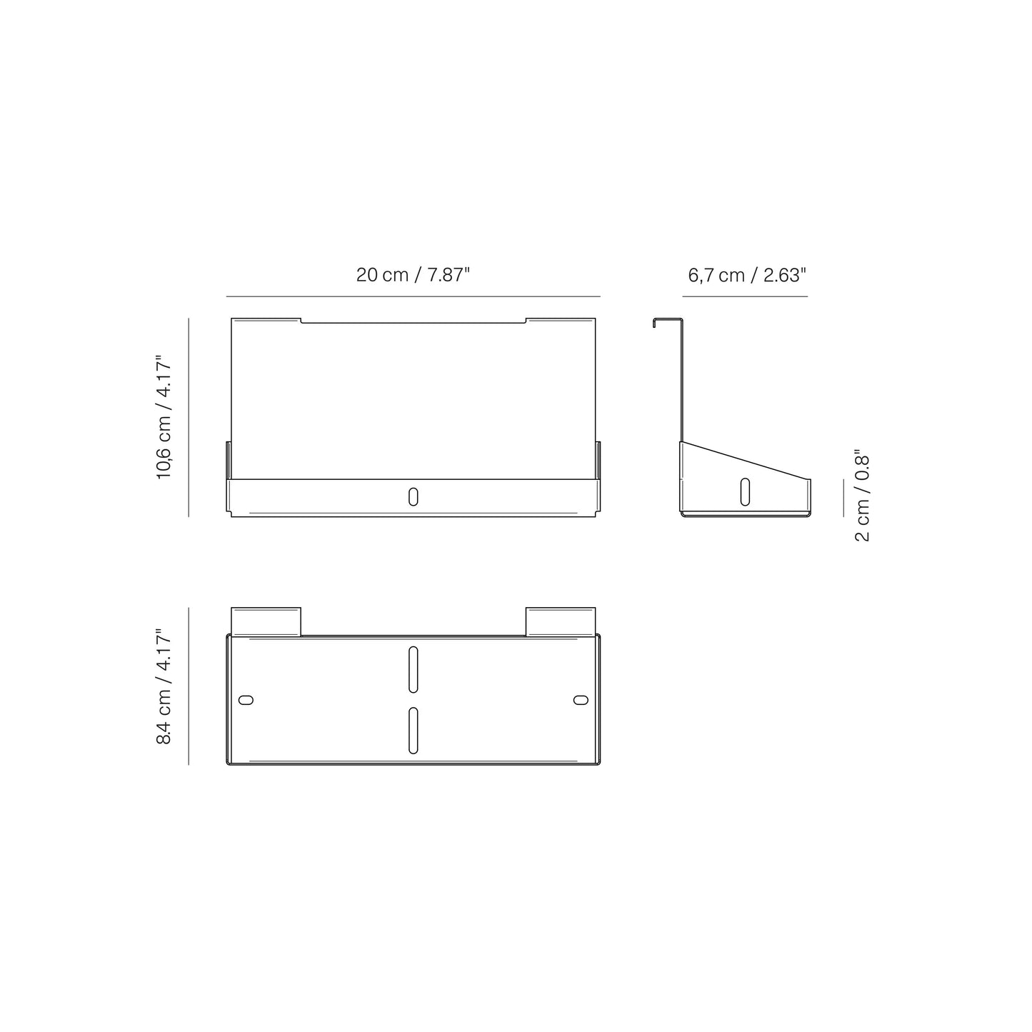 Veark Rack Shelf Stainless Steel