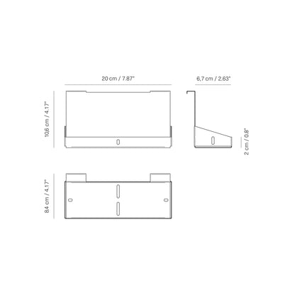 Veark Rack Shelf Stainless Steel