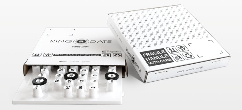 Ring en dato-kalender Orange 