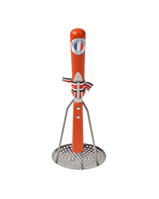 French Potato Masher and Peeler Orange