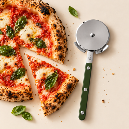 Saber Paris Bistrot Pizza Wheel Dark Green
