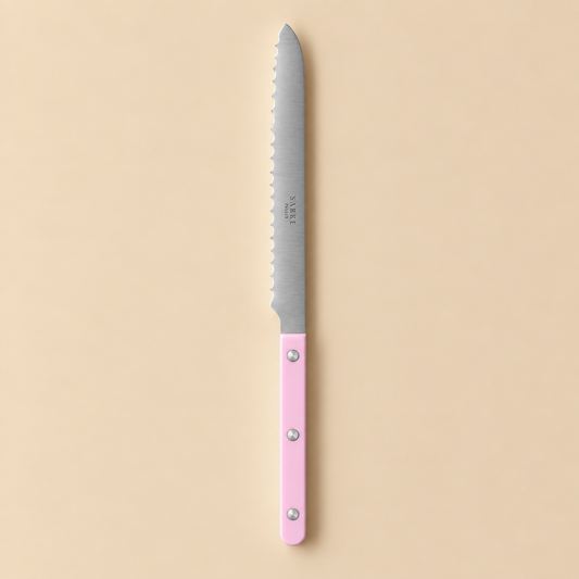 Sabre Paris Vintage Bread Knife Pink