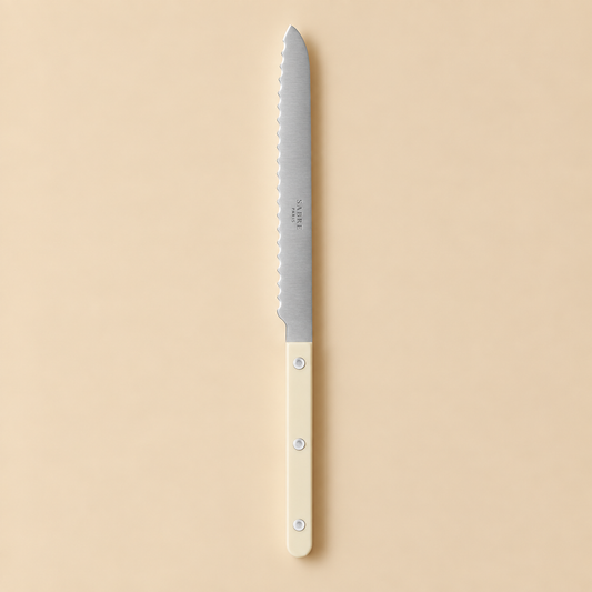 Sabre Paris Vintage Bread Knife Ivory