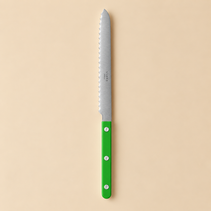 Sabre Paris Vintage Bread Knife Green