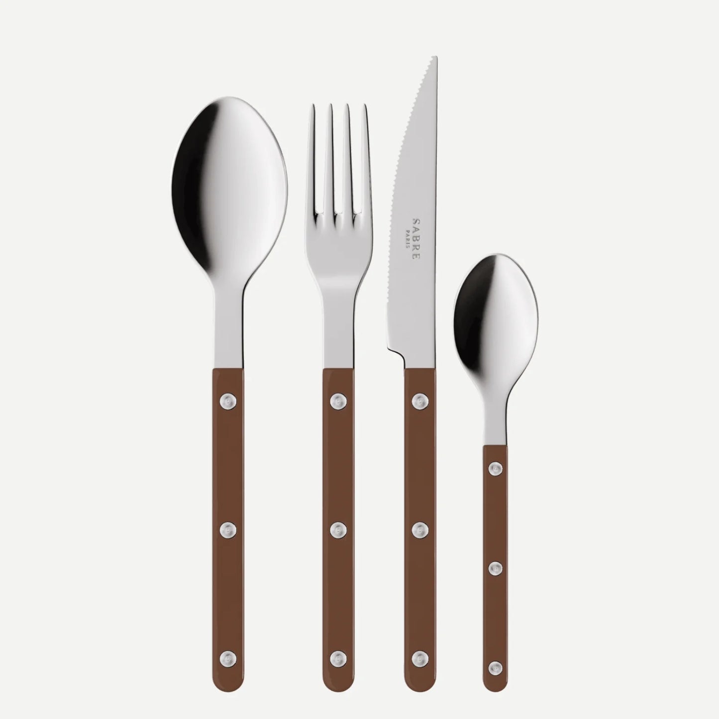 Sabre Cutlery Set Chocolate