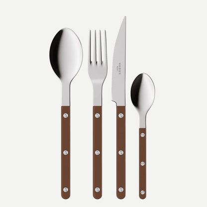 Sabre Cutlery Set Chocolate