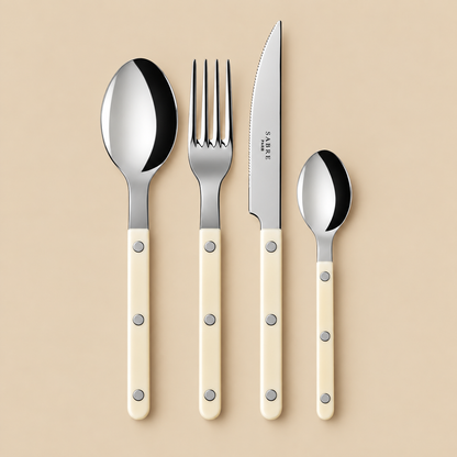 Sabre Paris Cutlery Set 24 pcs Ivory