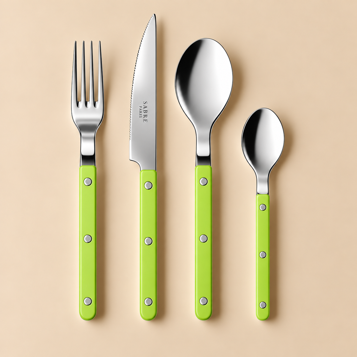 Sabre Paris Bestikksett 24 deler Lime