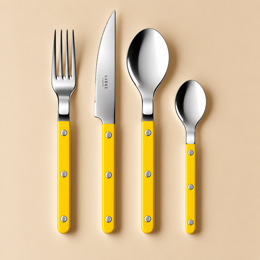 Sabre Paris Cutlery Set 24 pcs Yellow