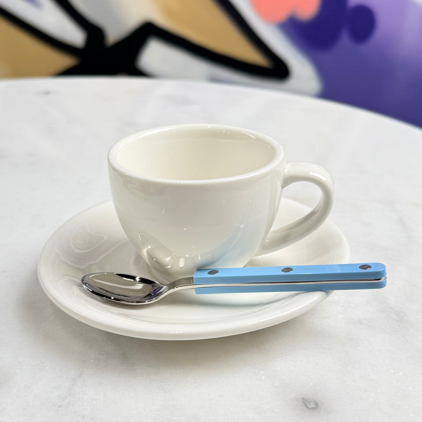 Sabre Little Espresso Spoon Pastel Blue