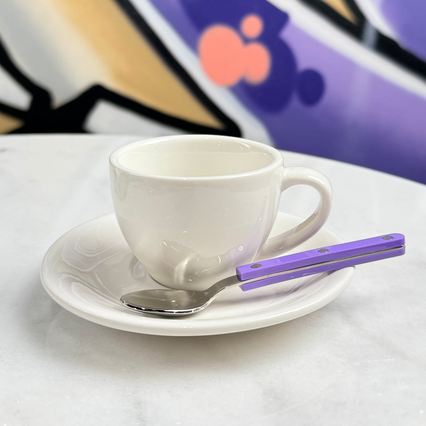 Sabre Little Espresso Spoon Purple