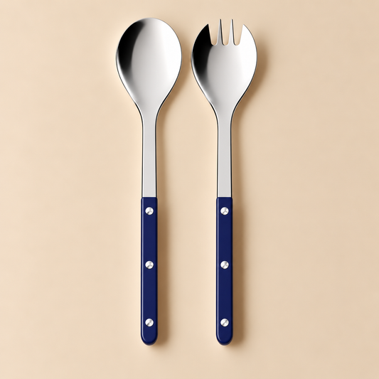 Sabre Paris Salatbesteck-Set Marineblau