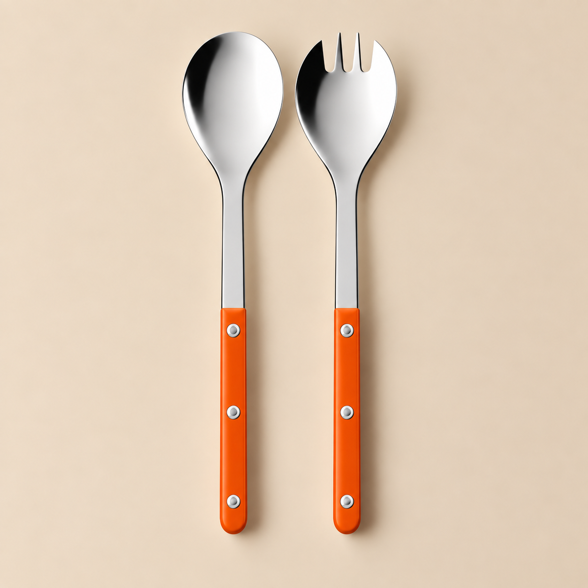 Sabre Paris Salatbesteck-Set Orange
