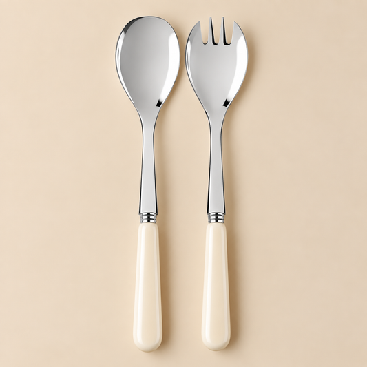 Sabre Paris Salatbesteck-Set Pop Ivory