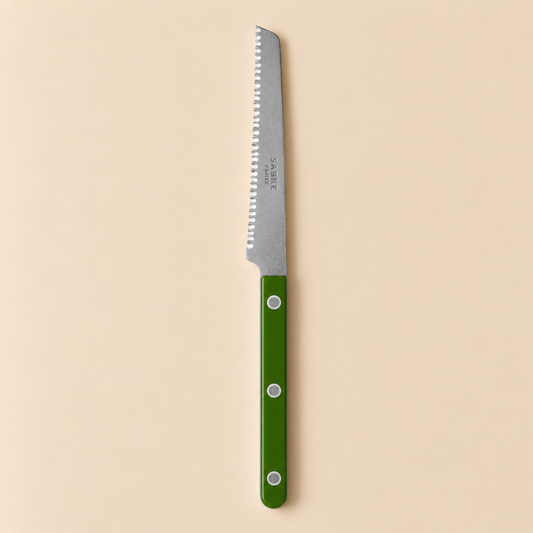 Sabre Paris Vintage Tomato Knife Dark Green