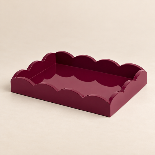 Plateau festonné Cherry