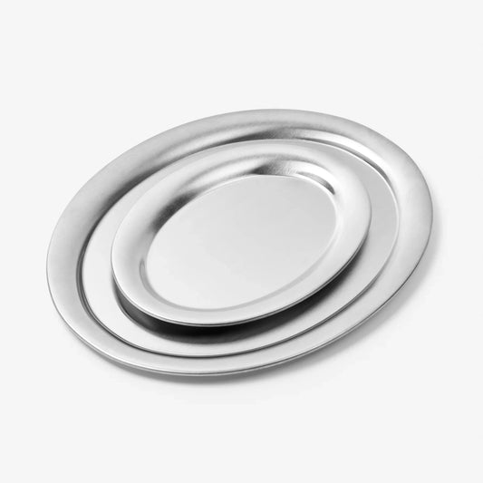 Stainless Steel Trays 2-p