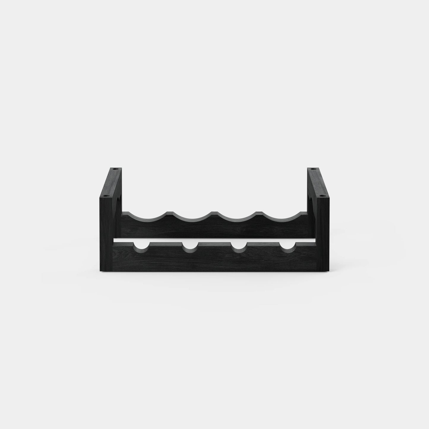 Massproductions Silo Stackable Wine Rack Black