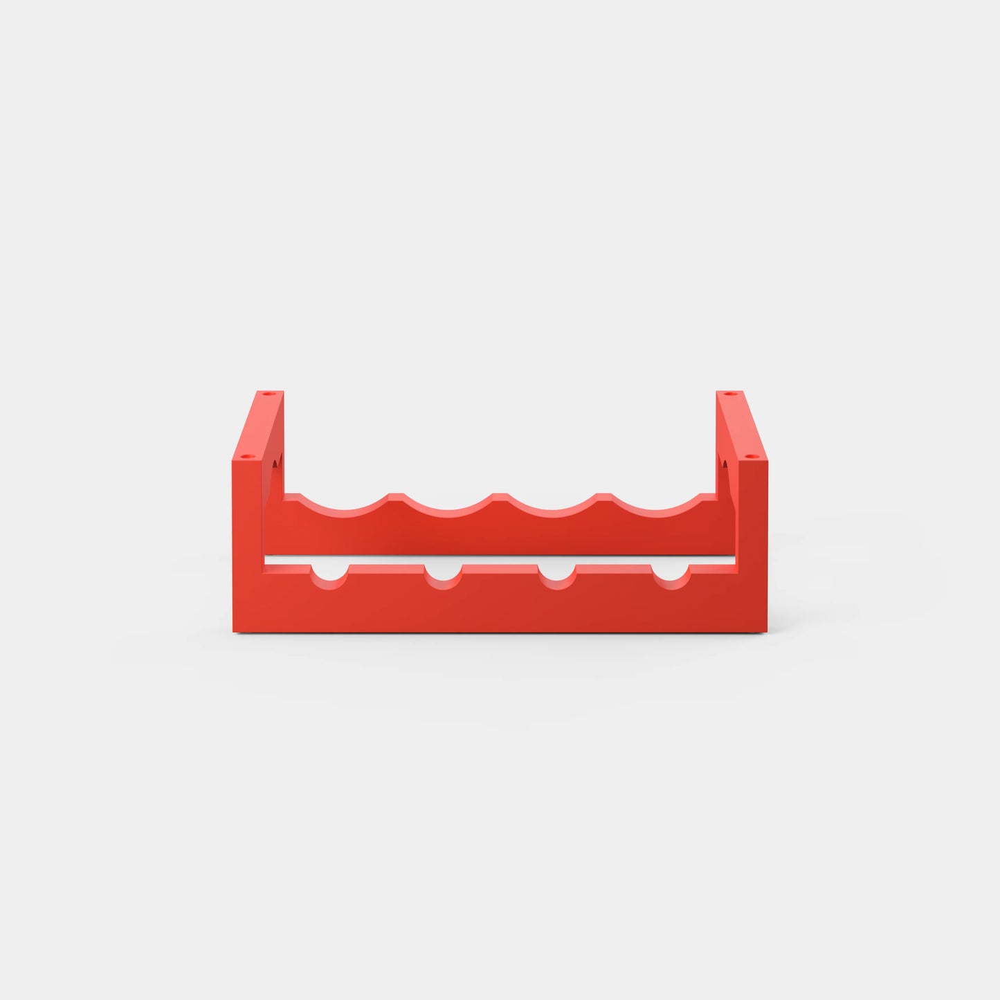 Massproductions Silo Stackable Wine Rack Red