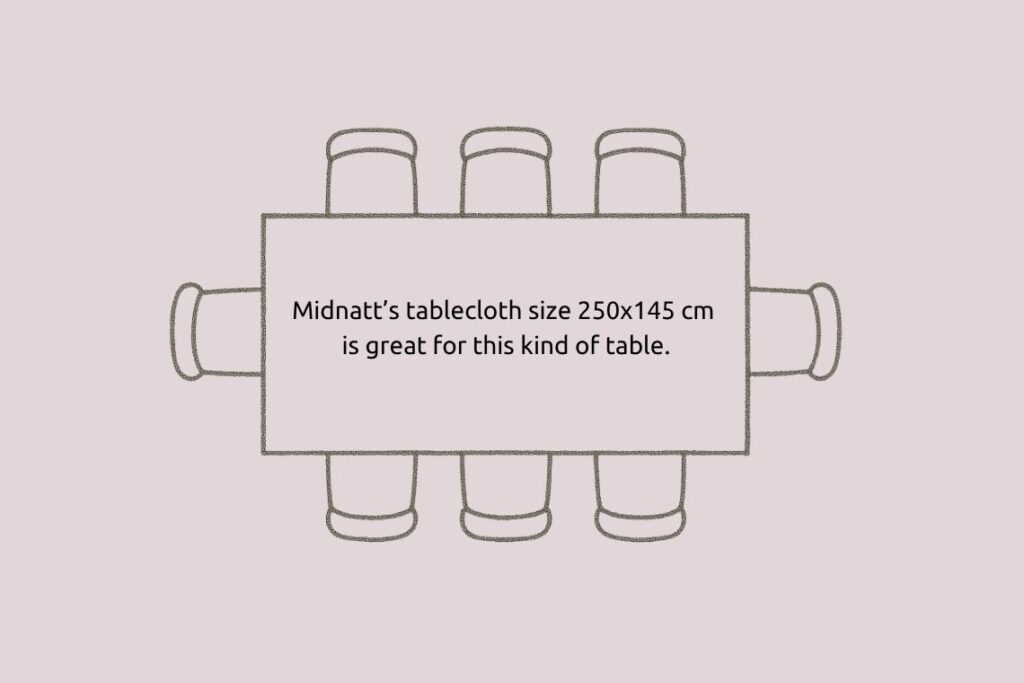 Midnatt Table Cloth Ruth