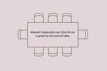 Midnatt Table Cloth Ruth