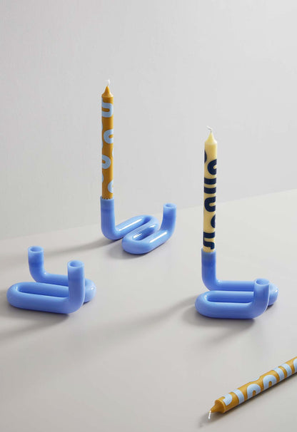Candles Yellow and Blue