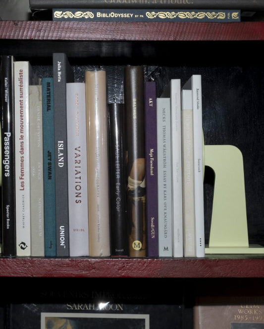 Massproductions Buffer Bookend Kiwi Ice Cream Green