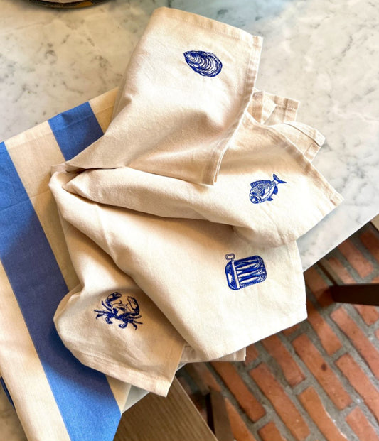 Midnatt Napkin Set La Mer