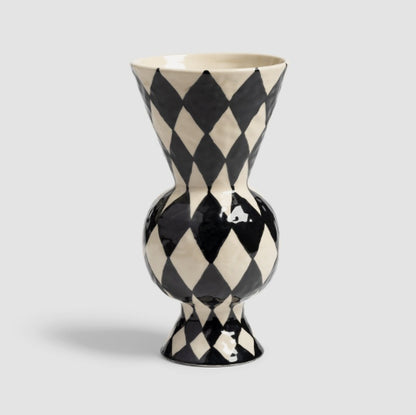 Vase Rhombic Black