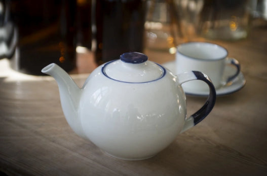 Teapot Blue Line