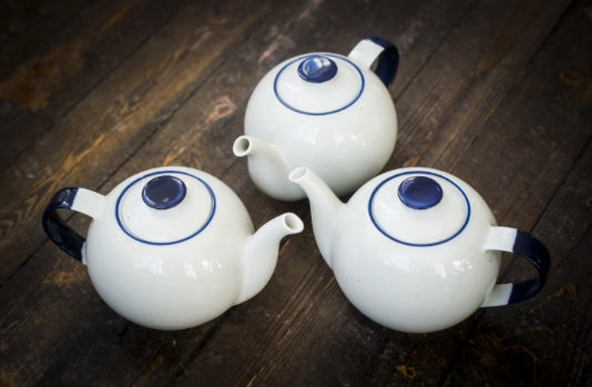 Teapot Blue Line