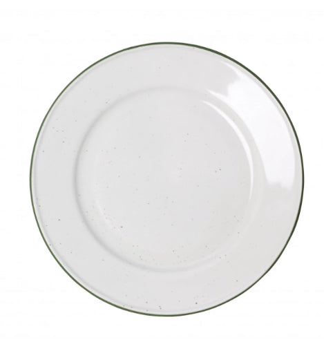 Dessert Plate Green Line