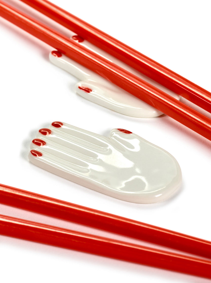 Chopsticks + Hand Holder Set of 2